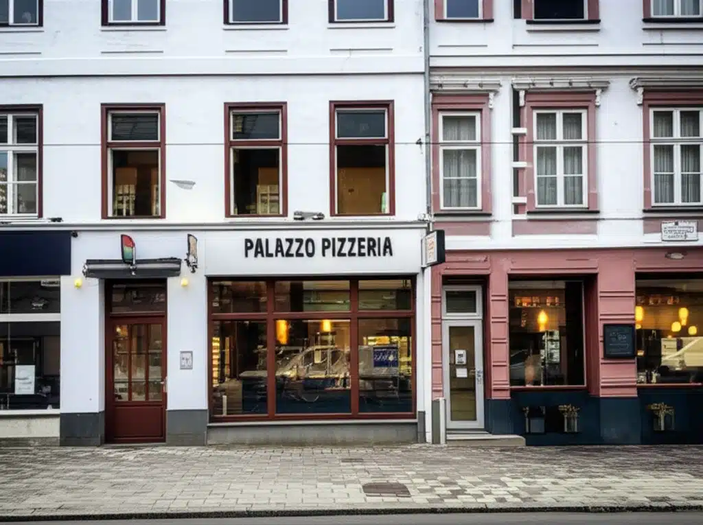 Palazzo Pizzeria 1 Palazzo Pizzeria: Lækker italiensk pizza i hyggelig atmosfære