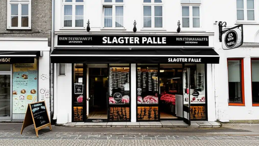 Slagter Palle 1 Palle Slagter: Autentisk dansk slagterkunst i billeder
