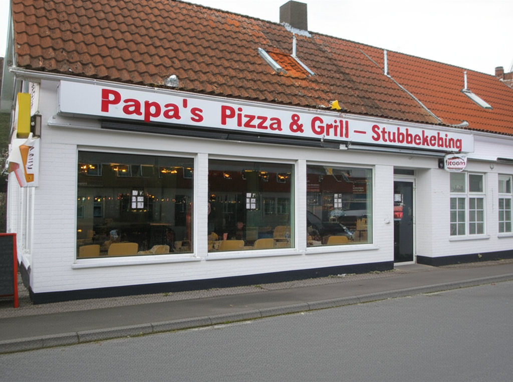 Papa’s Pizza & Grill Stubbekøbing: Lækker mad & hyggelig atmosfære