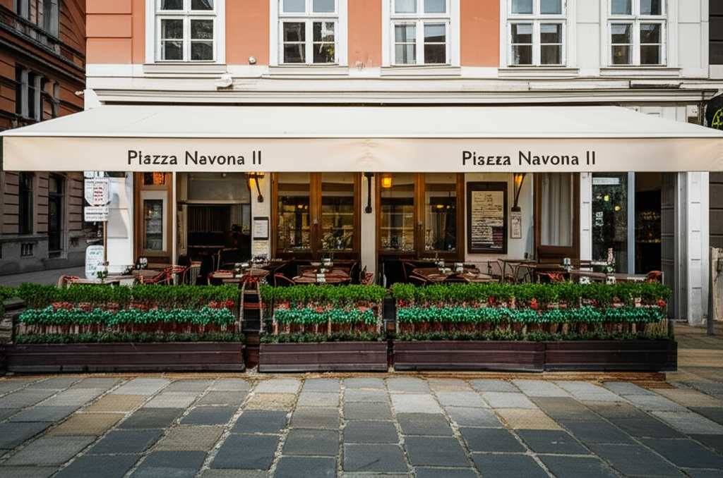 Piazza Navona II 1 Piazza Navona II: Romersk arkitektur og historie i fokus