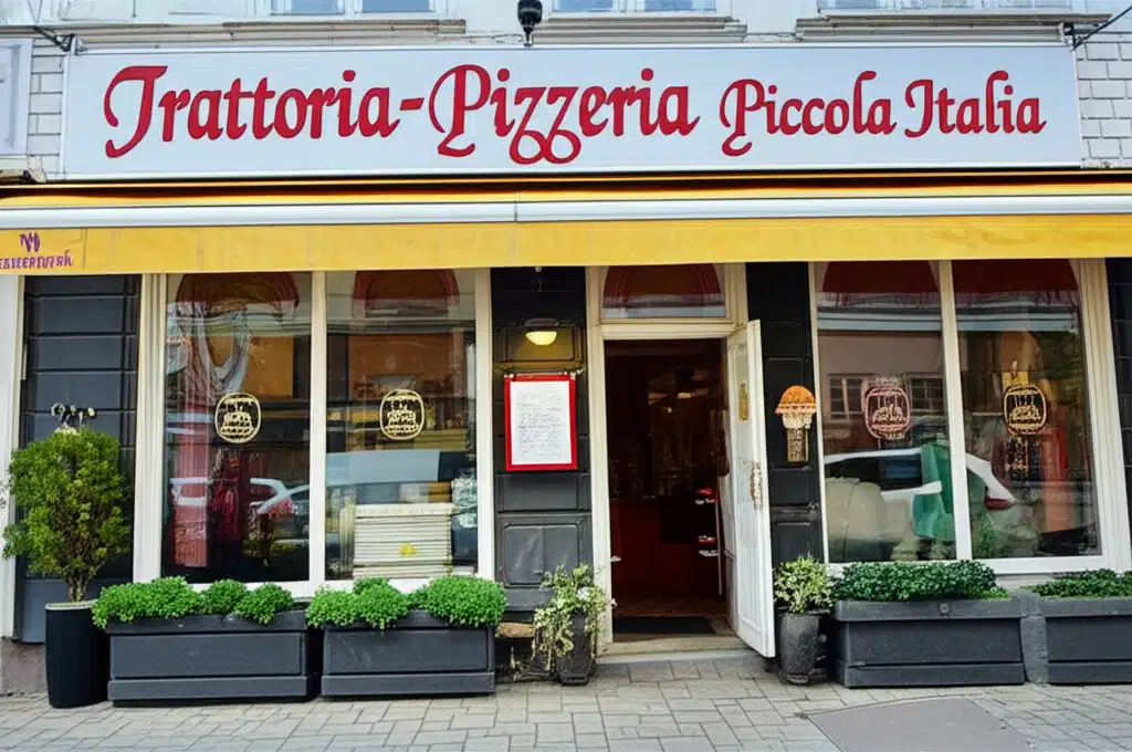 Trattoria-Pizzeria Piccola Italia 1 Piccola Italia: Autentisk italiensk trattoria-pizzeria i Danmark