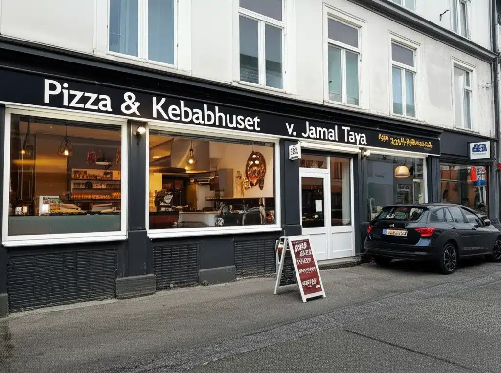 Pizza & Kebabhuset v. Jamal Taya 1 Pizza & Kebabhuset hos Jamal Taya - Lækker mad i byen