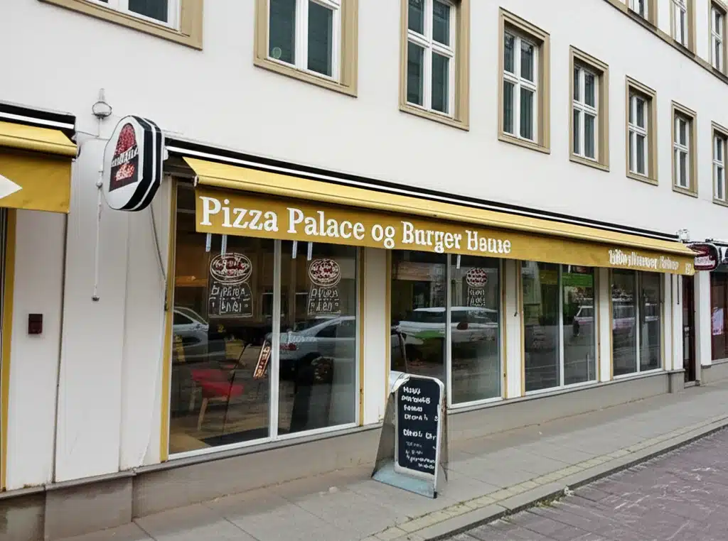 Pizza Palace og Burger hause 1 Pizza Palace og Burger House: Lækre retter i Danmark