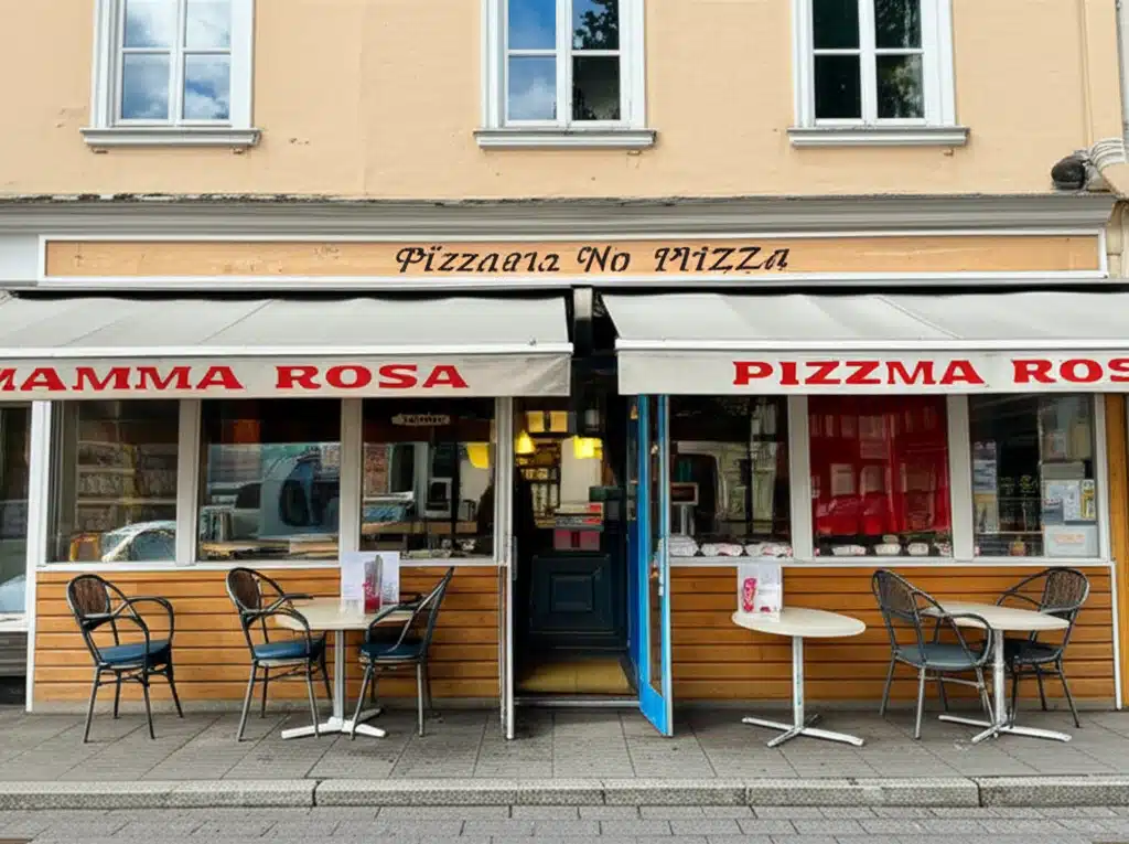 Pizzaeria Mamma Rosa 1 Pizzaeria Mamma Rosa: Autentisk italiensk pizza i København