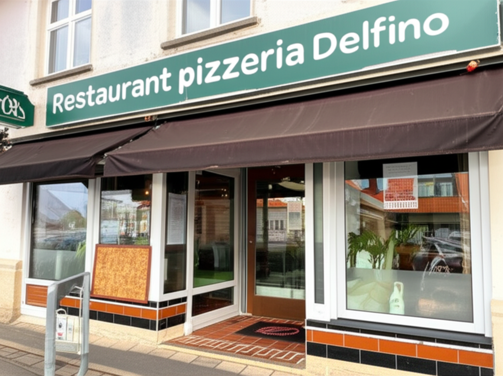 Restaurant pizzeria Delfino 1 Pizzeria Delfino: Autentisk italiensk pizza og hyggelig restaurant-atmosfære