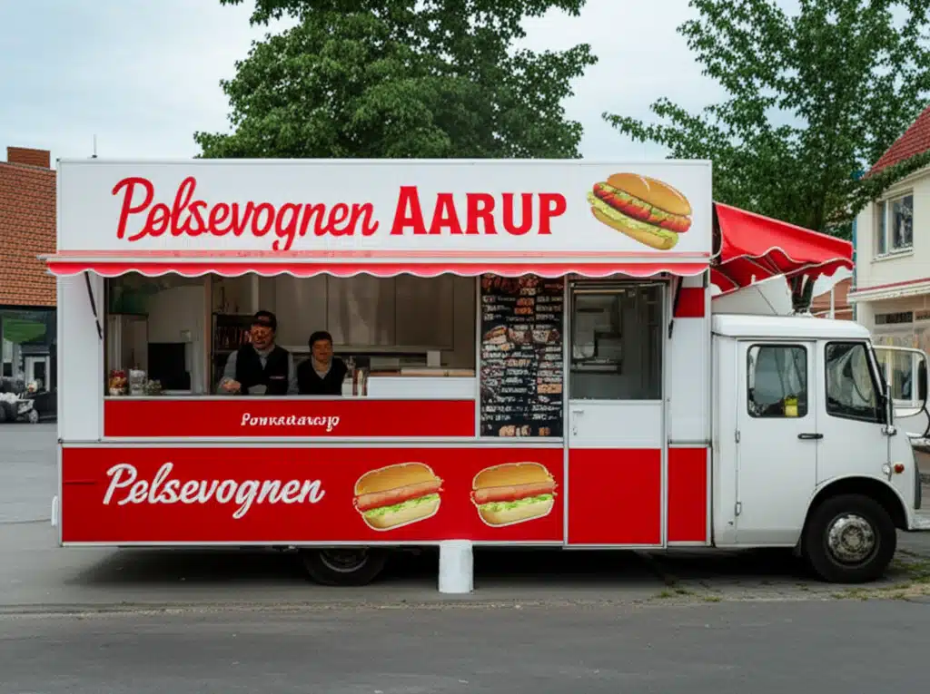 Pølsevognen Aarup 1 Pølsevognen i Aarup: Klassisk dansk fast food oplevelse