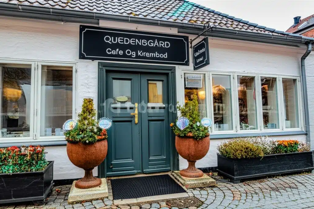 Quedensgård Cafe Og Krambod 1 Quedensgård Cafe og Krambod: En hyggelig oase i byen