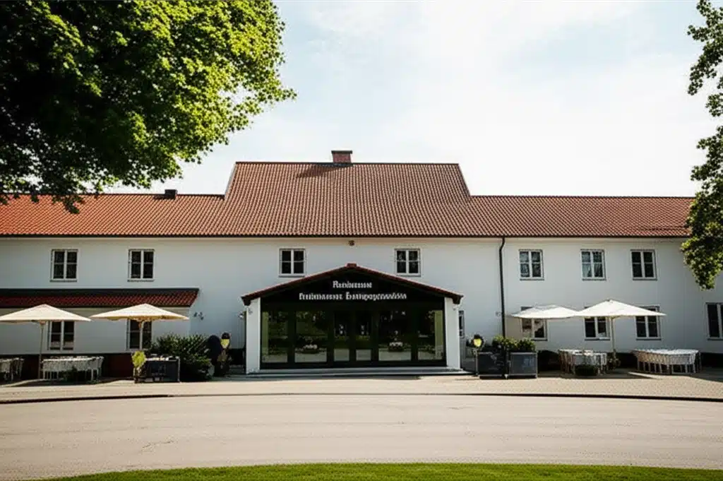 Restaurant Dannebroen, Hotel Kongebrogaarden 1 Restaurant Dannebroen, Hotel Kongebrogaarden - Køkken & Udsigt