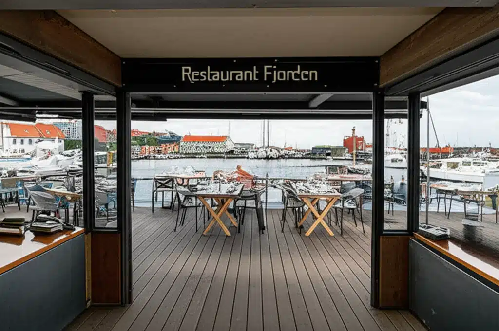 Restaurant Fjorden 1 Restaurant Fjorden: Udsigt, mad og atmosfære ved vandet