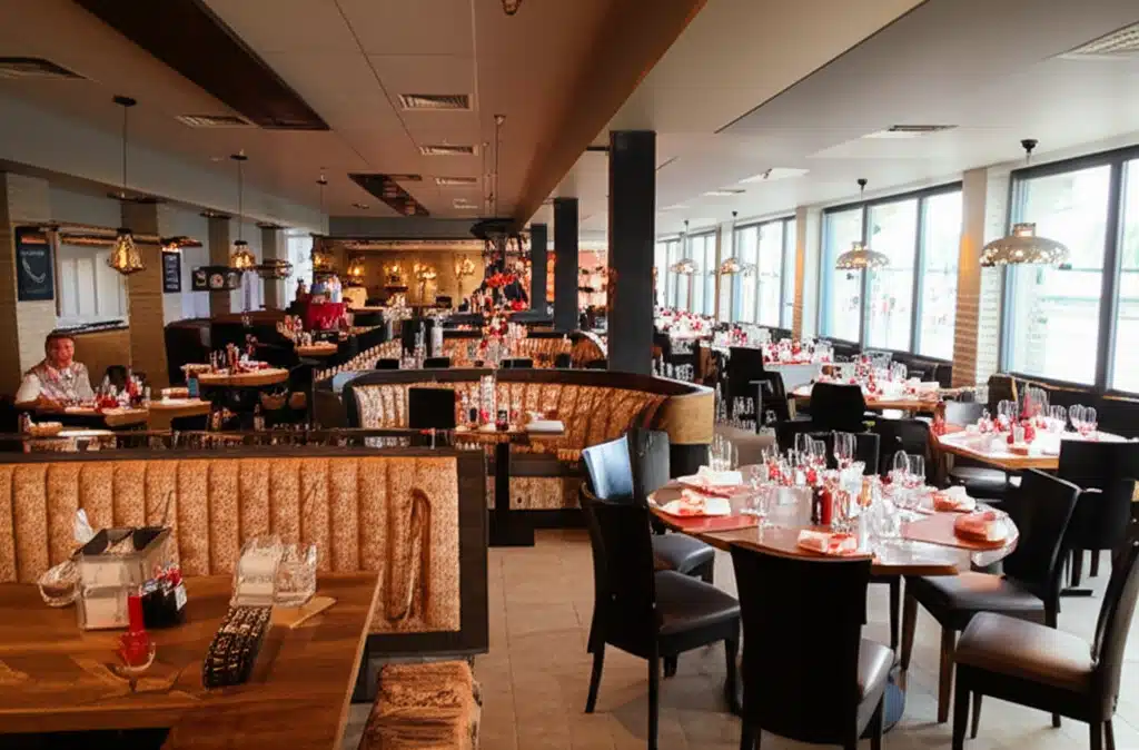 Restaurant Flammen: Grill-bufet & hyggelig atmosfære i København