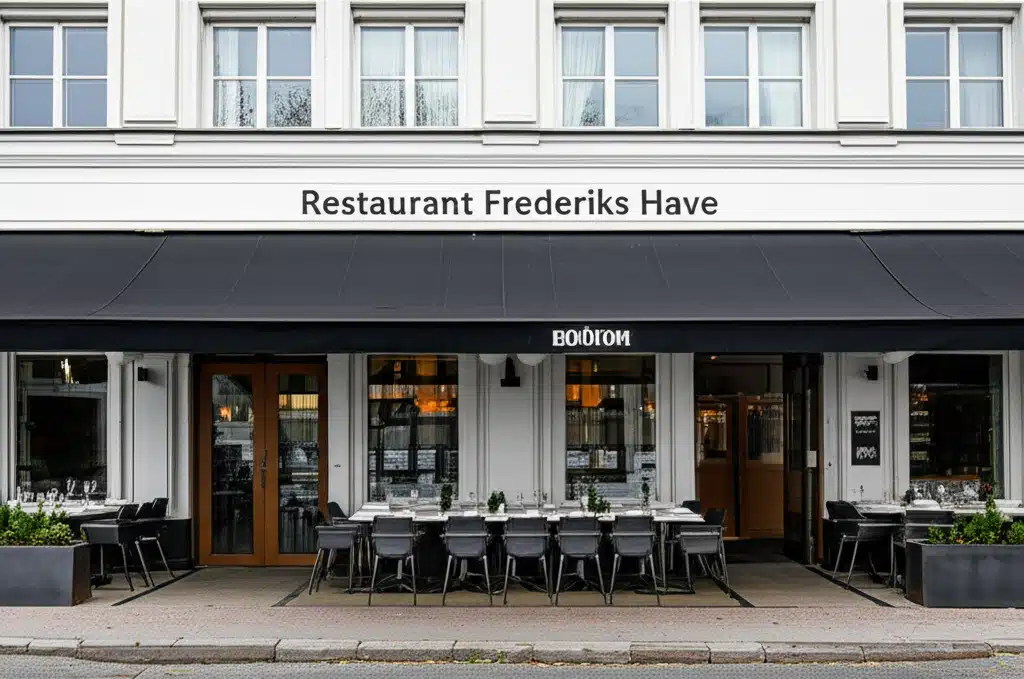 Restaurant Frederiks Have 1 Restaurant Frederiks Have: Smagfuld oplevelse i hyggelig atmosfære