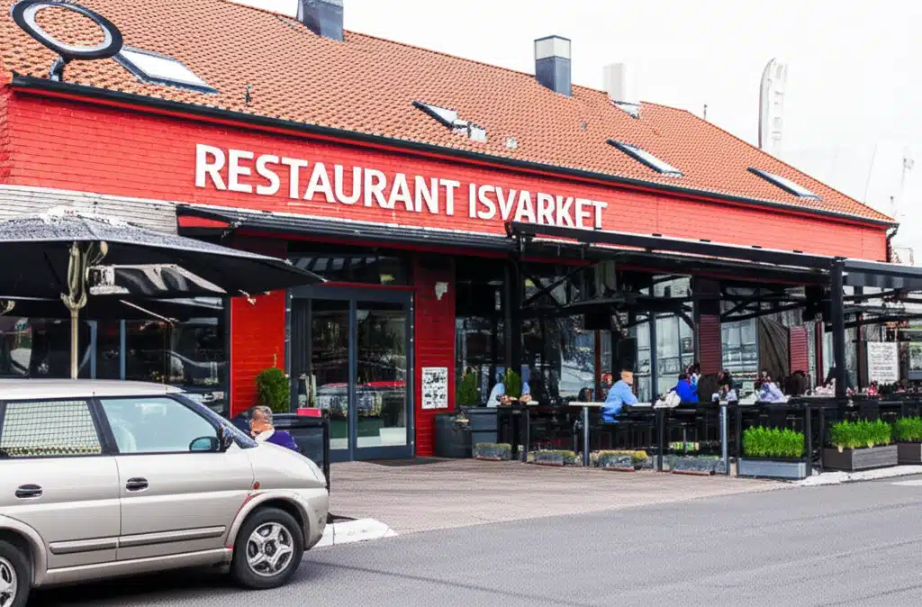 Restaurant Isværket 1 Restaurant Isværket: Lækker is og kaffe i hyggelig atmosfære