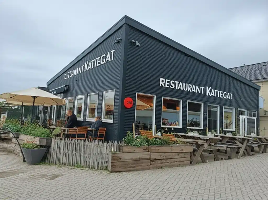 Restaurant Kattegat 1 Restaurant Kattegat: Udsigt over havet og lækker mad i hyggelig atmosfære
