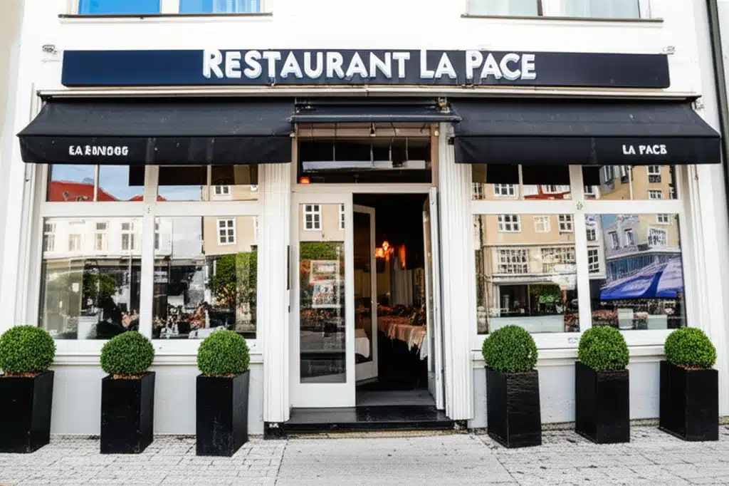 Restaurant La Pace 1 Restaurant La Pace: Lækker italiensk mad i hyggelig atmosfære