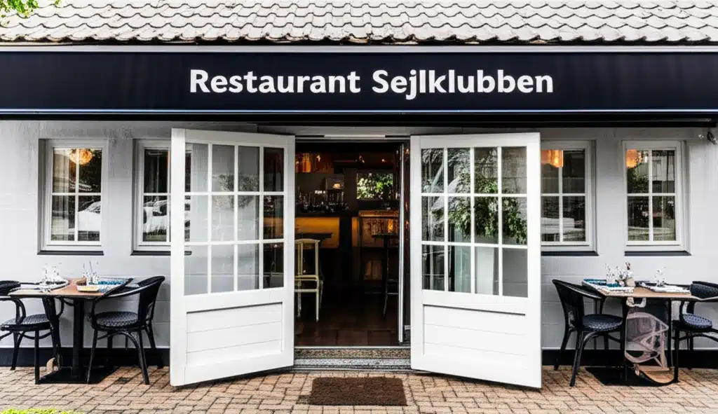 Restaurant Sejlklubben 1 Restaurant Sejlklubben: Udsigt over vandet og lækker mad