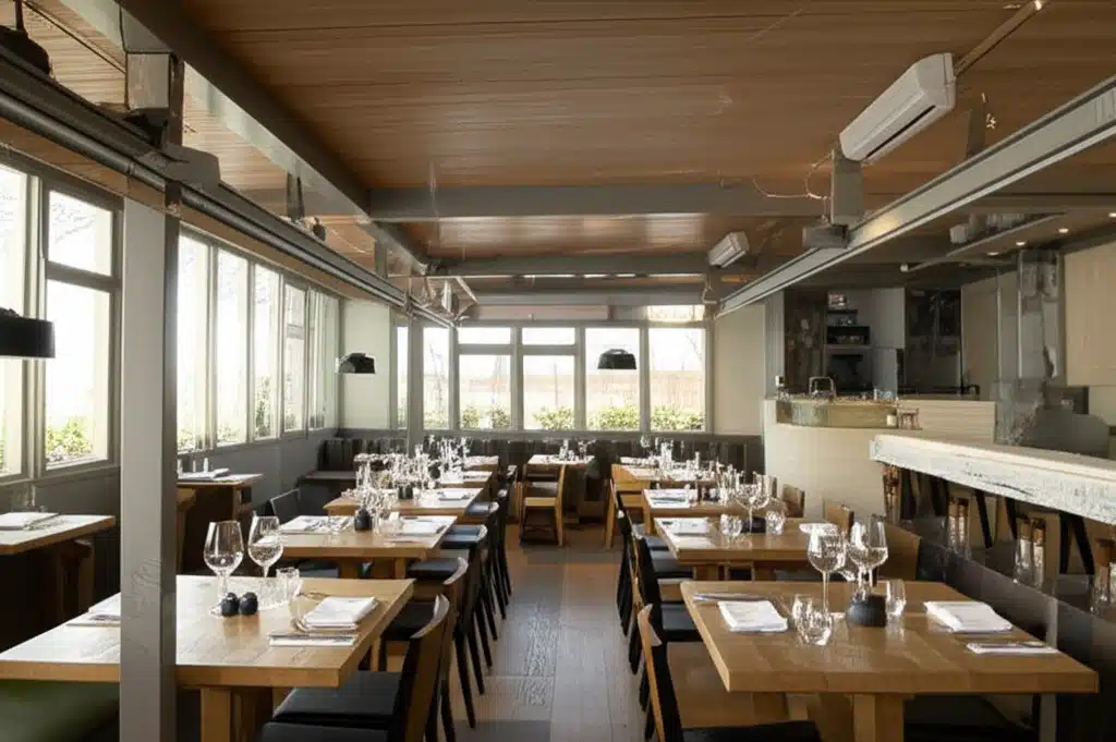 Restaurant Under Klippen 1 Restaurant Under Klippen: Udsigt over Havet i Danmark