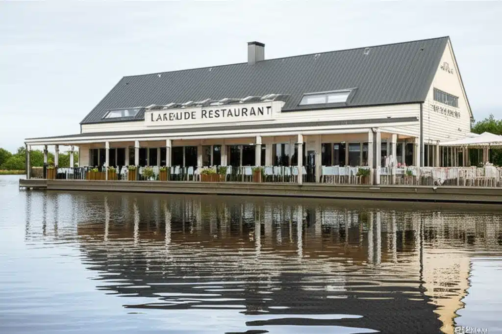 Lakeside Restaurant 1 Restaurant ved søen: Udsigt og lækker mad i harmonisk miljø