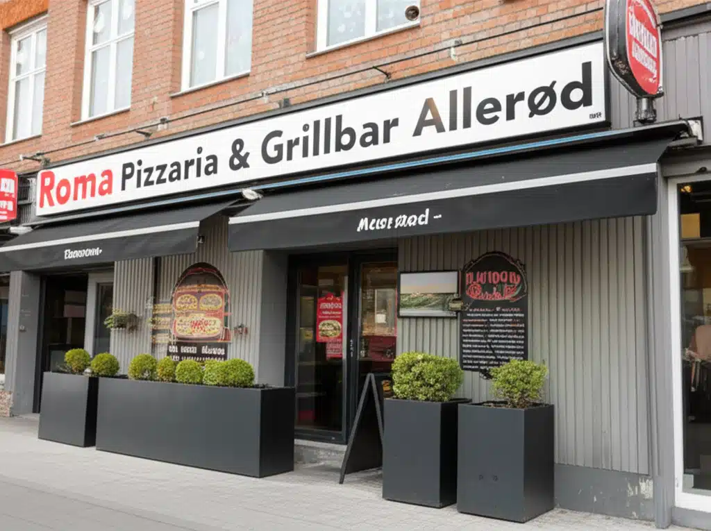 Roma Pizzaria & Grillbar - Allerød 1 Roma Pizzaria & Grillbar i Allerød: Lækker italiensk mad
