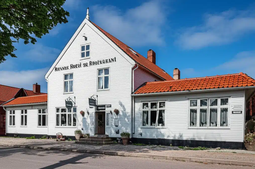 Rønnes Hotel og Restaurant 1 Rønnes Hotel og Restaurant: Smuk beliggenhed og lækker mad