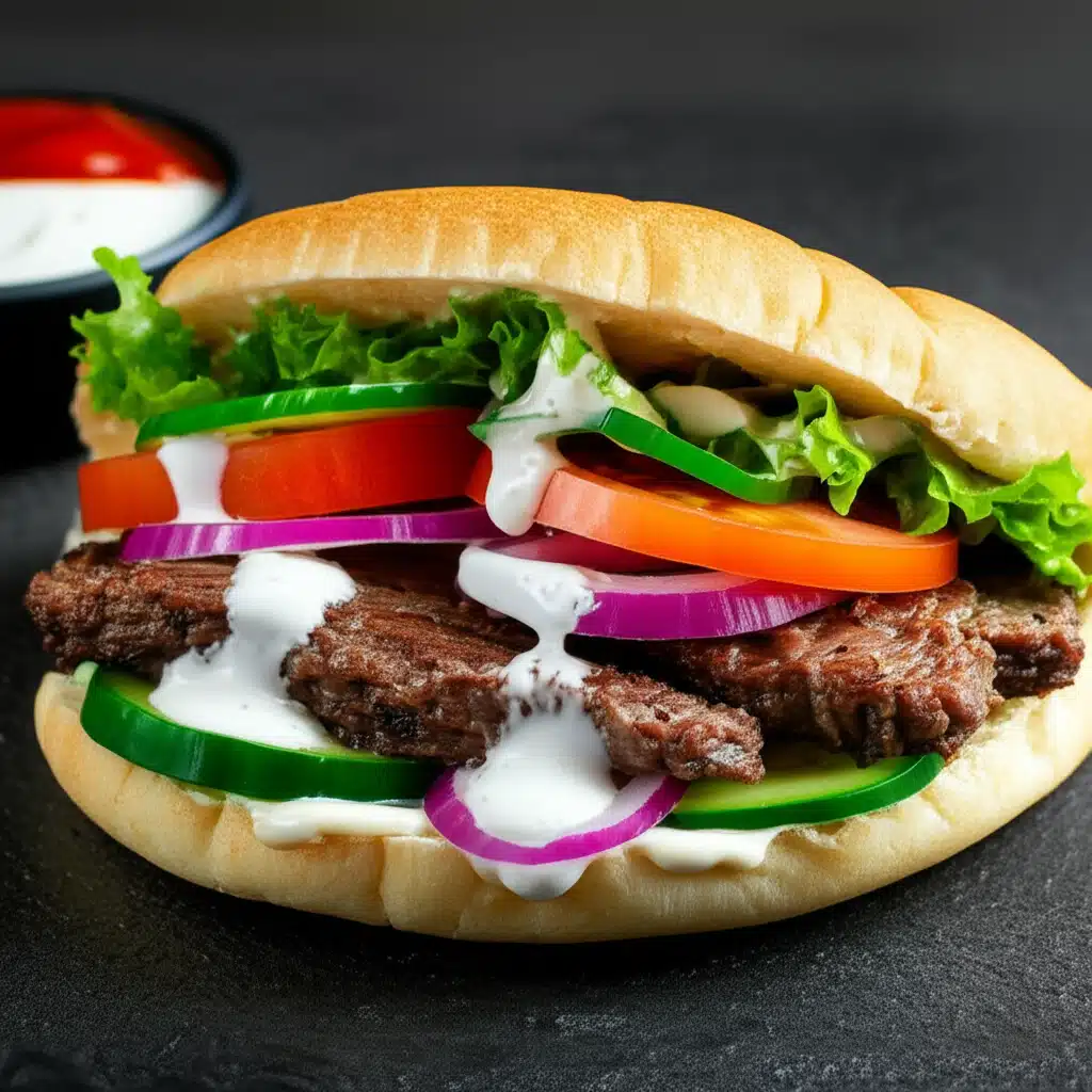 Roses Pita Burger: Lækker vegetarisk burger med friske krydderurter