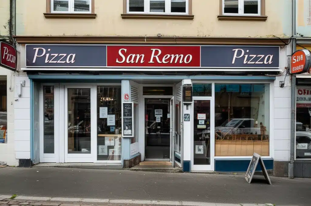 San Remo Pizza 1 San Remo Pizza - Lækker italiensk pizza med friske ingredienser
