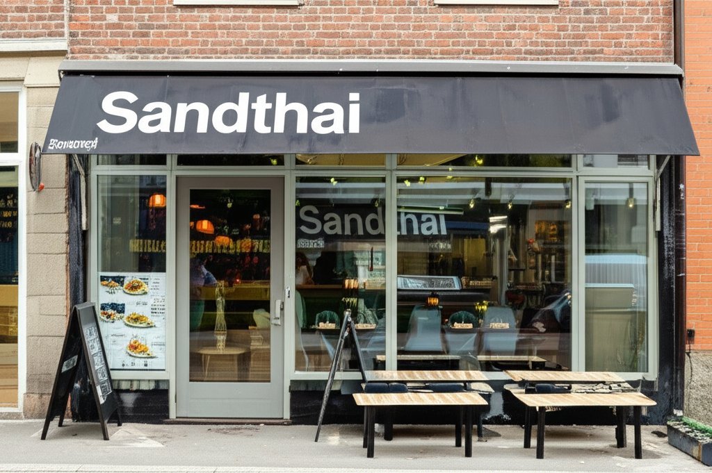 Sandthai 1 Sandthai: En traditionel thailandsk strandparadis med kristalklart vand