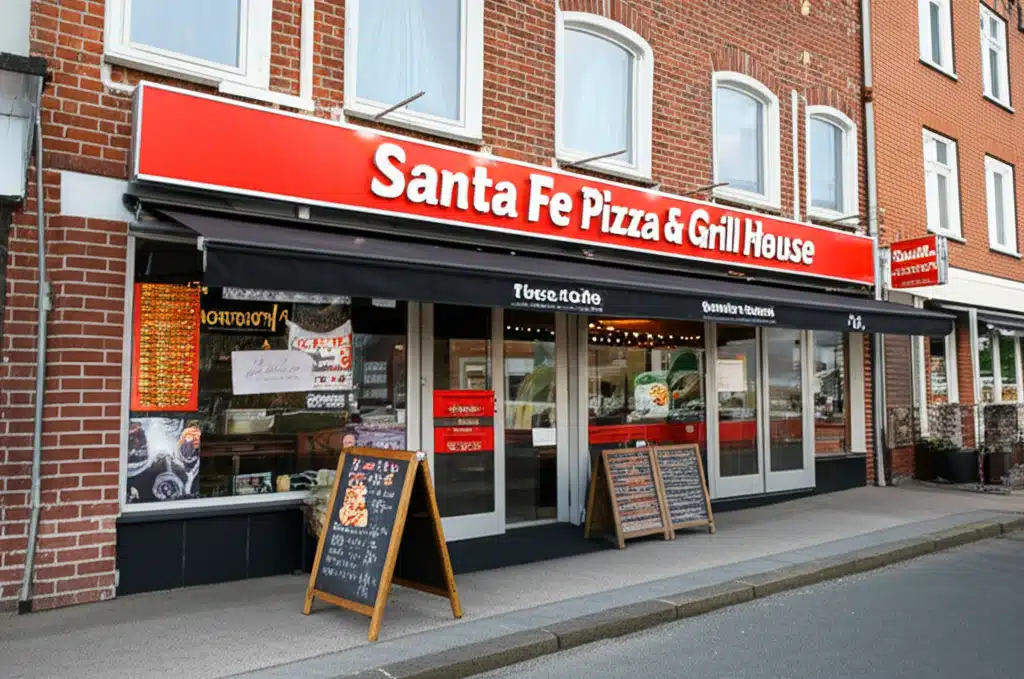 Santa Fe Pizza & Grill House 1 Santa Fe Pizza & Grill House - Lækker mad i hyggelig atmosfære