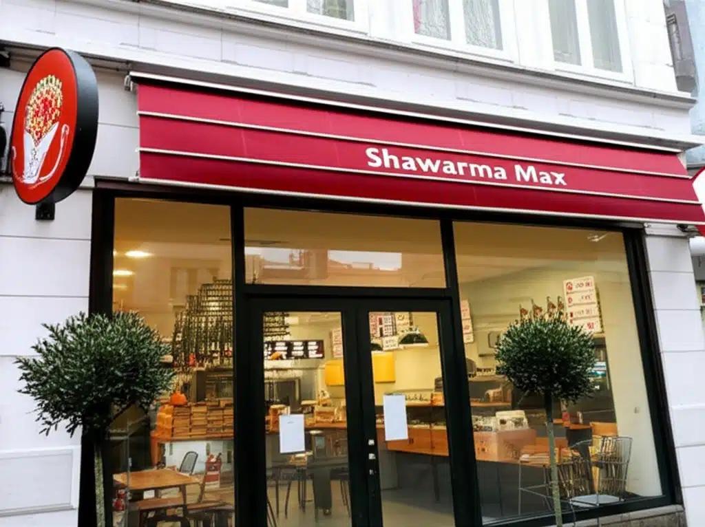 Shawarma Max 1 Shawarma Max: Lækker, saftig og autentisk shawarma-oplevelse
