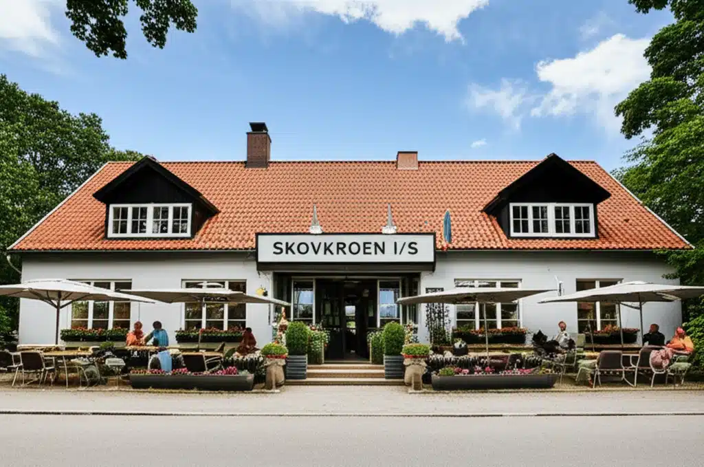 Skovkroen I/S: Hyggelig restaurant i skovomgivelser