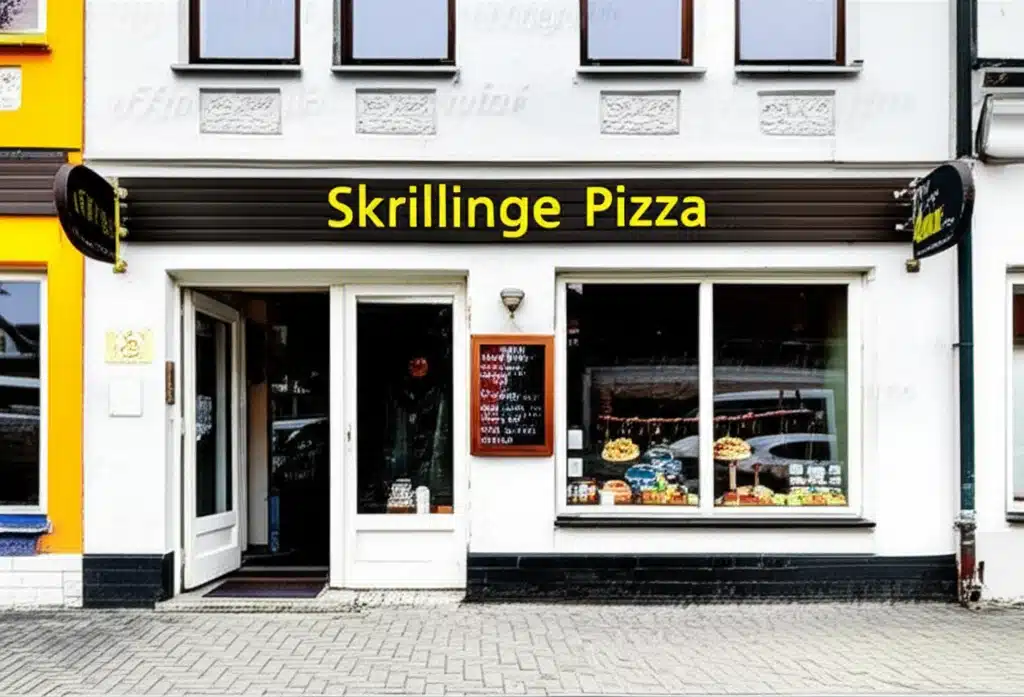 Skrillinge Pizza 1 Skrillinge Pizza: Lækker, varm og sprød pizza i byen