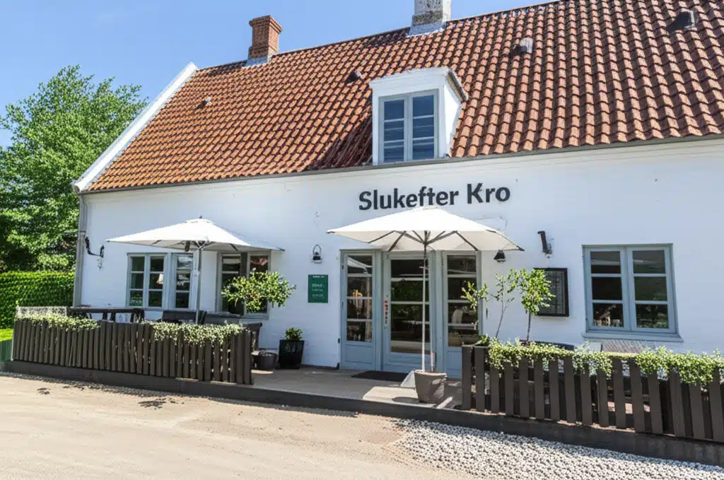 Slukefter Kro 1 Slukefter Kro: Historisk bygning og lokal attraktion i Danmark