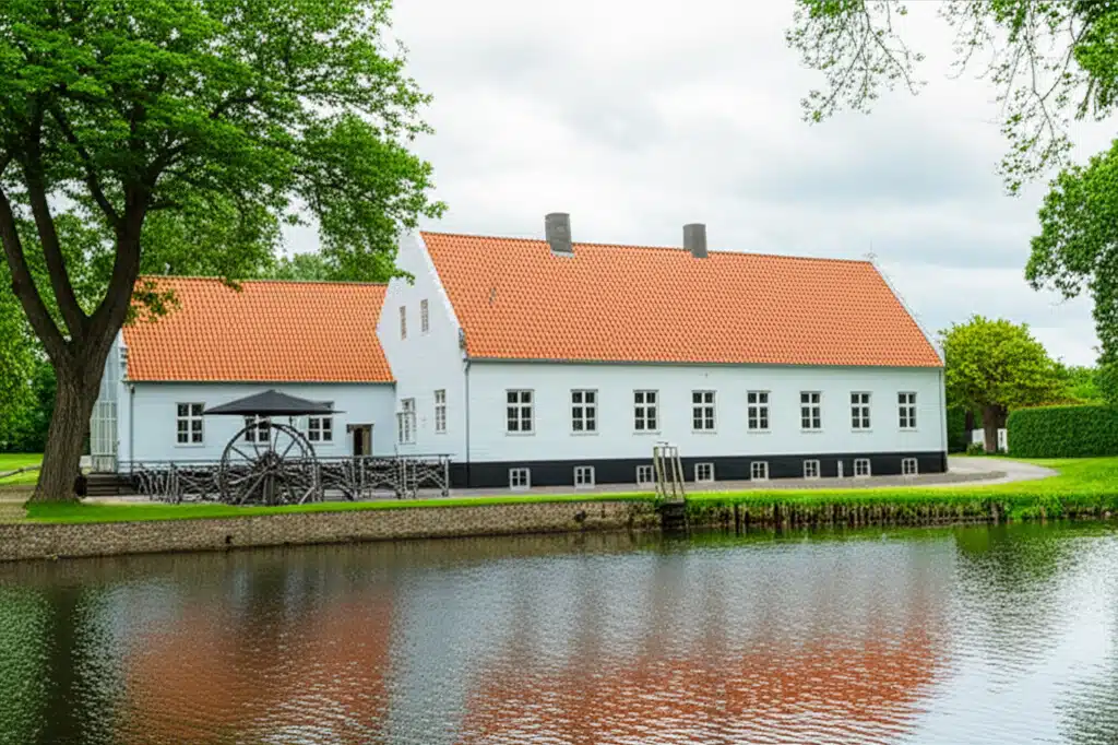 Slusegård Vandmølle: Historisk Vandkraft i Skjern Å Dalen