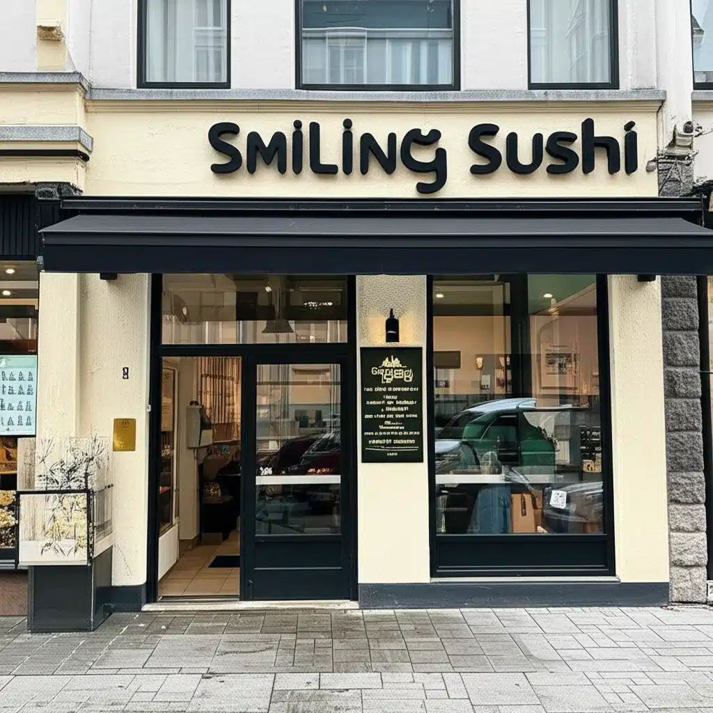 Smiling Sushi 1 Smilende Sushi - Lækker og Farverig Japonsk Delikatesse