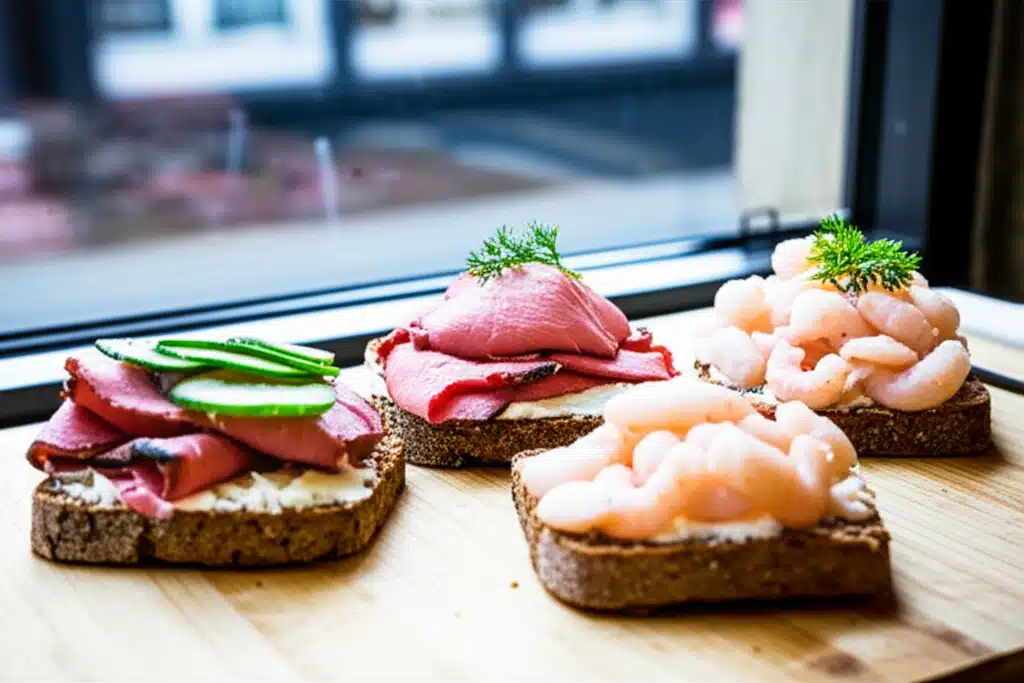 Smørgåsen 1 Smørgåsen: Dansk klassiker med lækre ingredienser og smag.