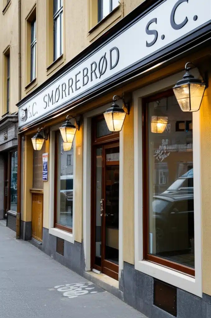 S.C. Smørrebrød v/Palle Curtis Haar 1 Smørrebrød fra S.C. Smørrebrød v/Palle Curtis Haar
