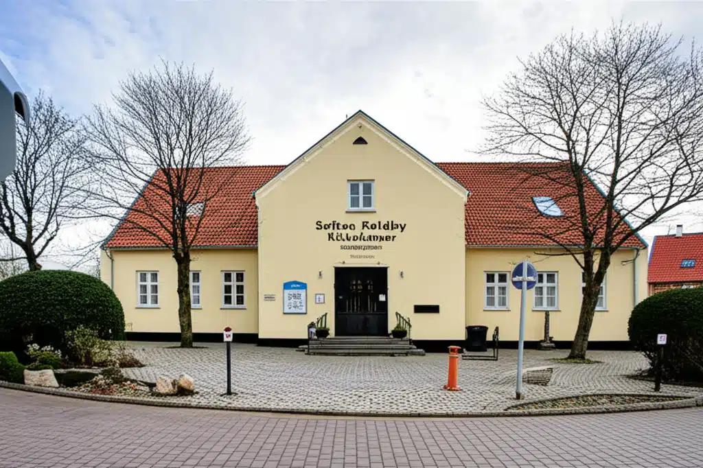 Søften Foldby Kirkekontor, Sognegården 1 Søften Foldby Kirkekontor: Sognegården i historisk ramme
