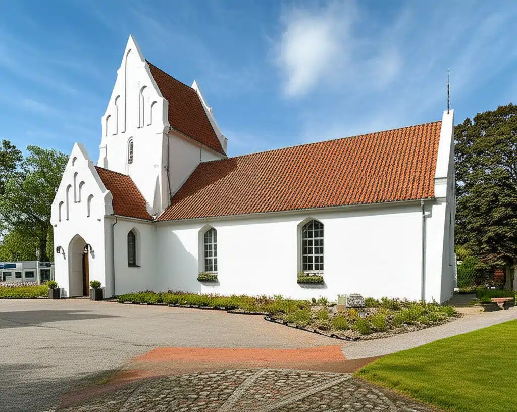 Søften Kirke 1 Søften Kirke: Historisk Kirke i Aarhus med Smuk Arkitektur