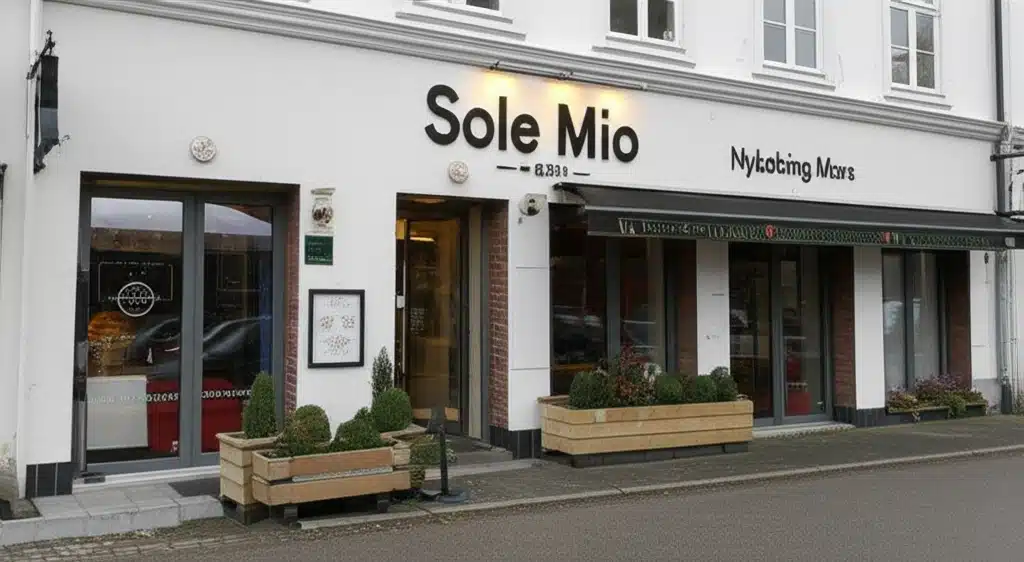 Sole Mio - Nykøbing Mors 1 Sole Mio i Nykøbing Mors: En hyggelig italiensk restaurant