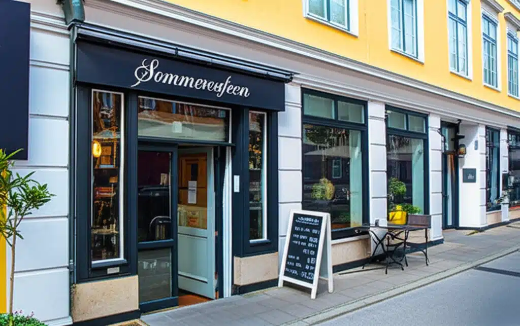 Sommercafeen 1 Sommercafeen: Hyggelig sommeroplevelse med kaffe og småkager