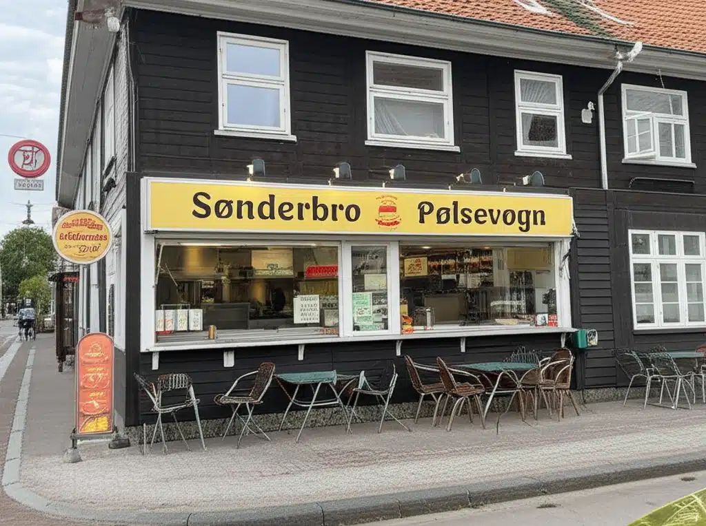 Sønderbro Pølsevogn 1 Sønderbro Pølsevogn: Danmarks bedste pølser i Aarhus