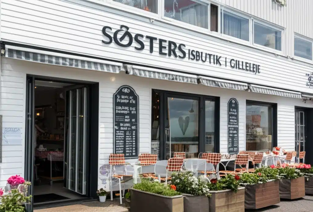 Søsters Isbutik i Gilleleje 1 Søsters Isbutik Gilleleje: Lækker hjemmelavet is ved stranden