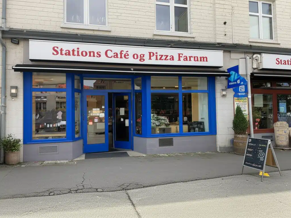 Stations Café og Pizza Farum 1 Stations Café og Pizza Farum: Lækker Pizza & Kaffe
