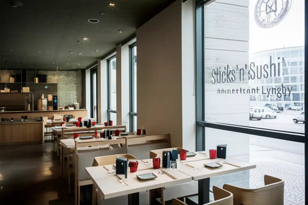 SticksnSushi Restaurant Lyngby: Sushi og Grilled Sticks