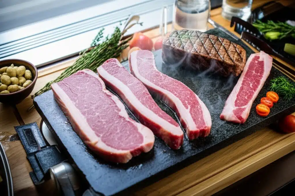 Stonegrill 1 Stonegrill: Perfekt tilberedning af kød og grøntsager