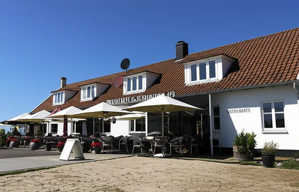 STRANDKROEN VEMMINGBUND ApS 1 Strandkroen Vemmingbund ApS: Hyggelig strandrestaurant med smuk udsigt