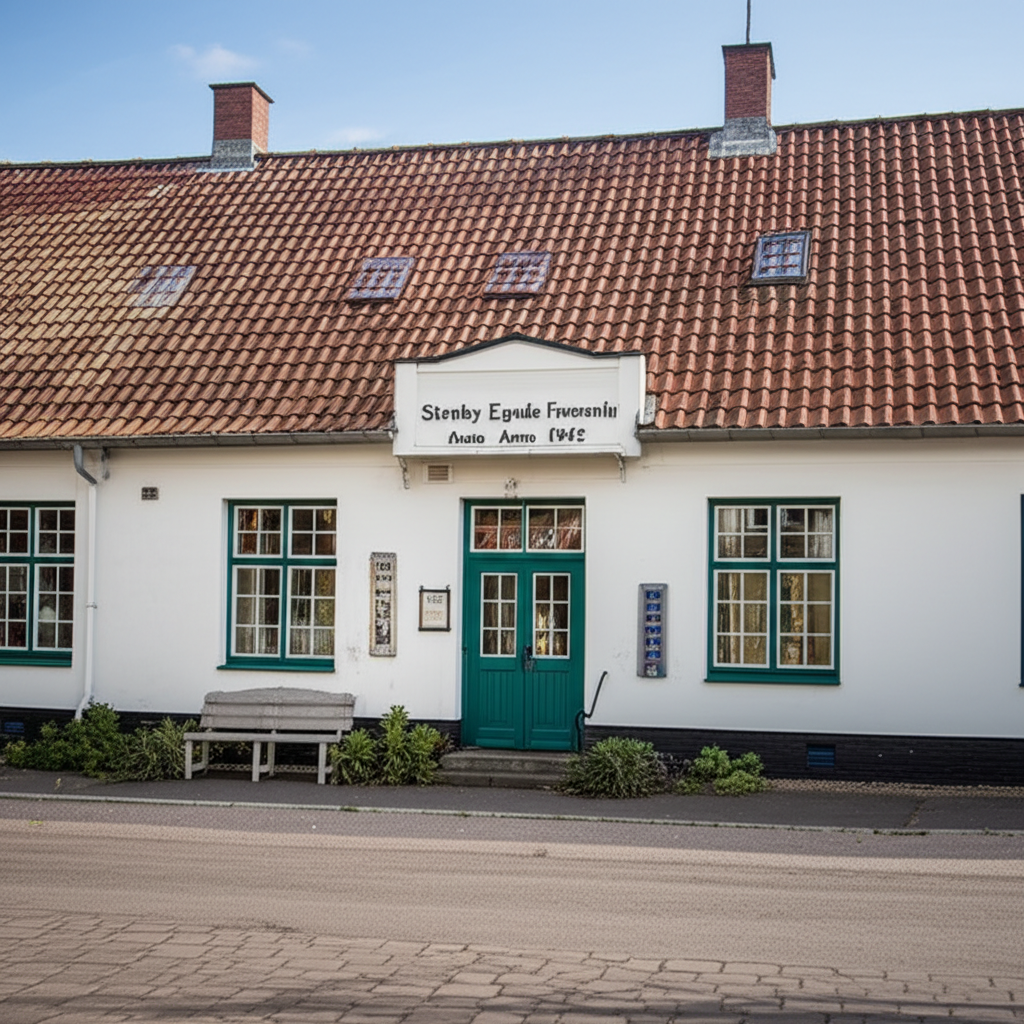 Strøby Egede Forsamlingshus Anno 1942 1 Strøby Egede Forsamlingshus 1942 - Historisk Bygning i Danmark