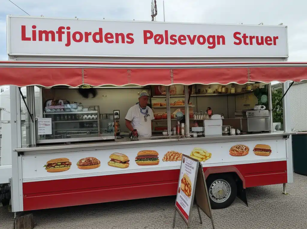Limfjordens Pølsevogn Struer 1 Struer Pølsevogn ved Limfjorden - Danmarks Bedste Pølser