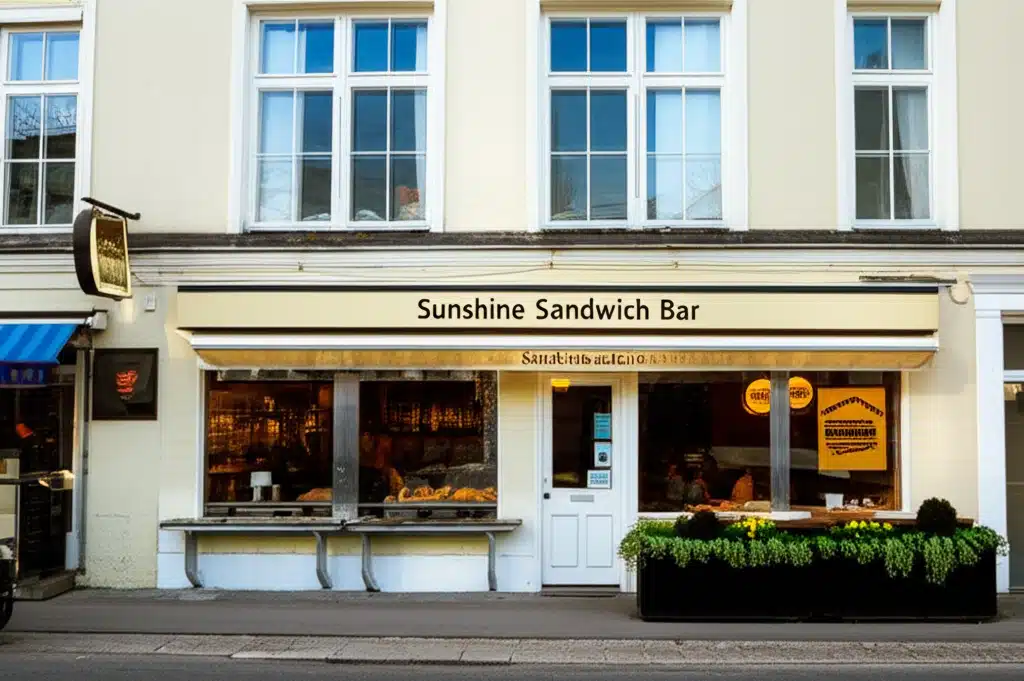 Sunshine Sandwich Bar 1 Sunshine Sandwich Bar: Lækre smørrebrød i solskinsstemning