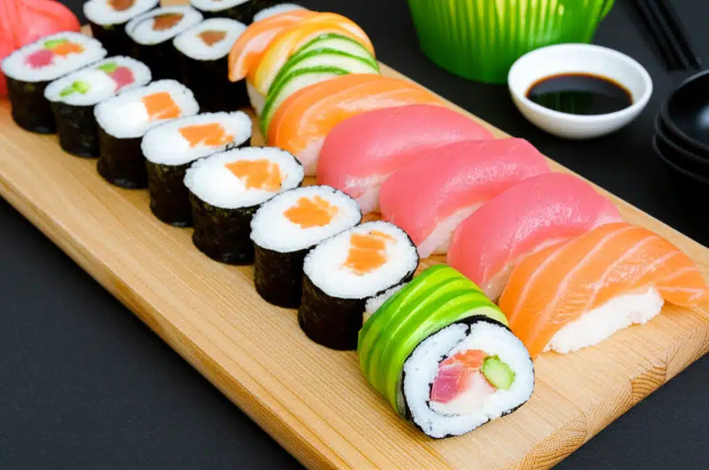 Sushi & Wok 1 Sushi & Wok: Lækre asiatiske retter - Perfekt madoplevelse