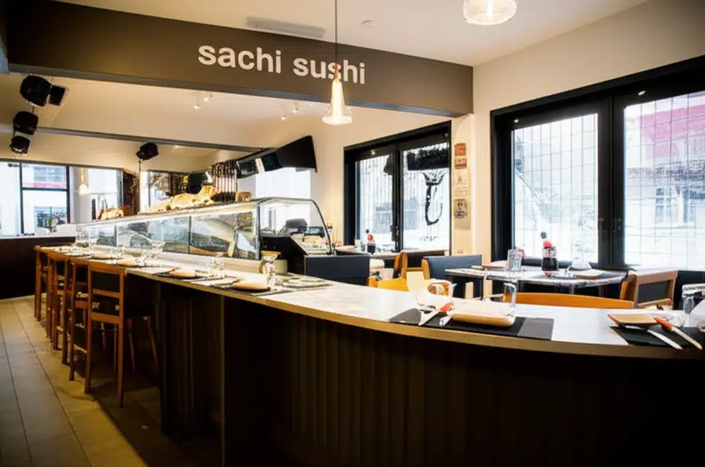 Sachi Sushi 1 Sushi-kunst fra Sachi: Lækker og farverig sushi-oplevelse